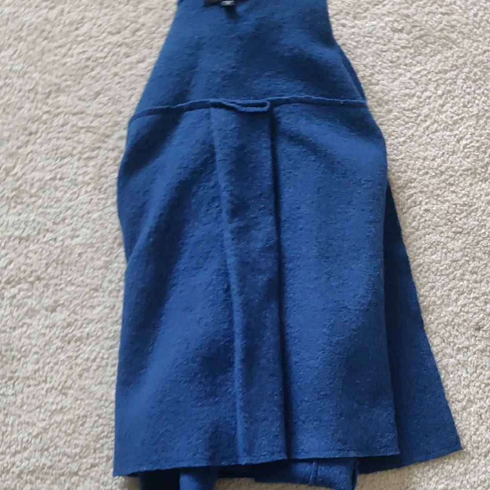 Monterey Bay 100% Wool Women's Blue Double-Breasted Jacket Sz 10